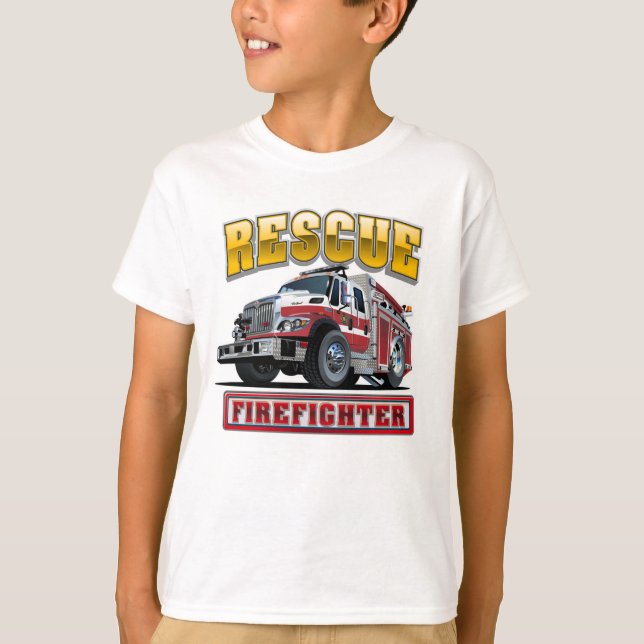 Camiseta Caminhão de animação (Frente)