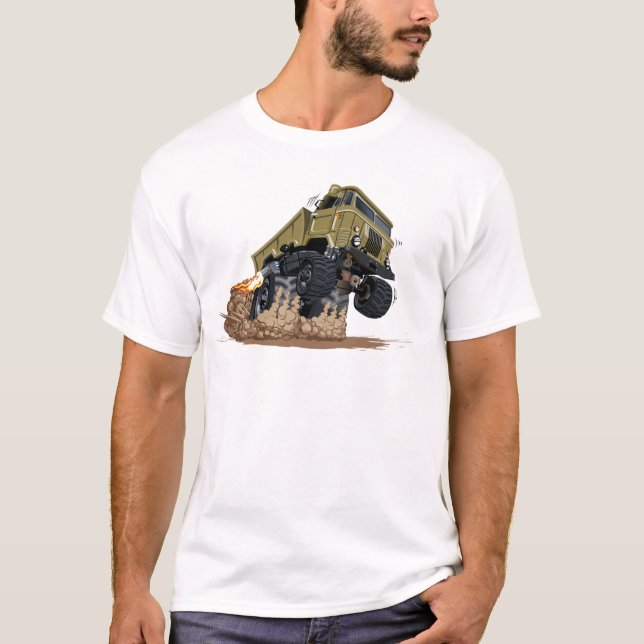 Camiseta Caminhão de animação (Frente)