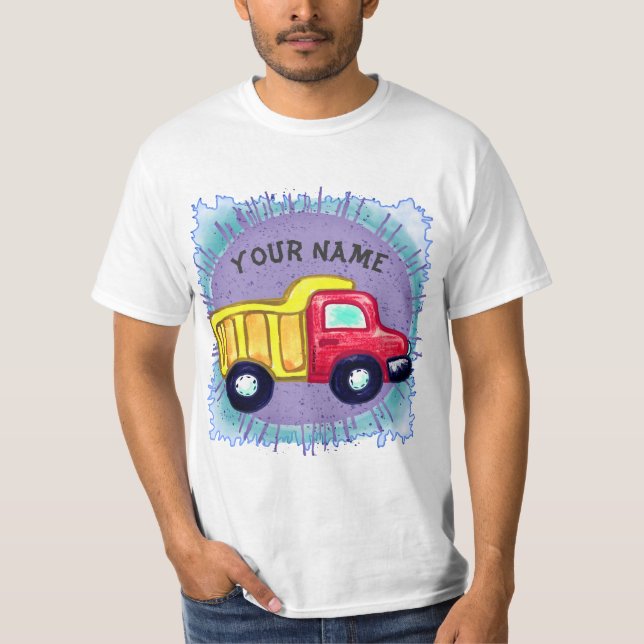 Camiseta Caminhão de carga (Frente)