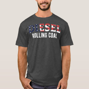 CAMISETA CAMINHÃO DE CARVÃO ROLADO DIESEL MECÂNICO