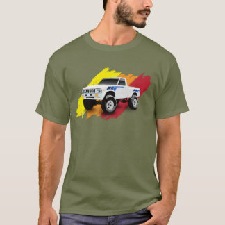 Camiseta Caminhão de coleta clássico 1983 Hilux 4wd