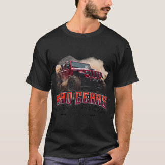 Camiseta Caminhão de coleta retrô para acampamento 4WD de d