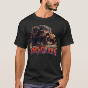 Camiseta Caminhão de coleta retroativo para acampamentos de