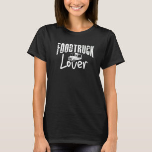 Camiseta Caminhão de comida Amor Caminhões de sorvete Fastf