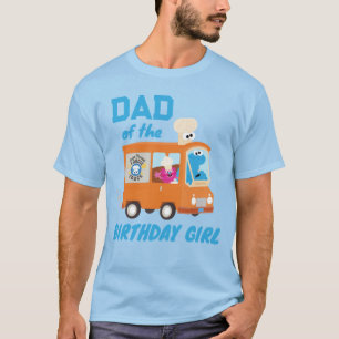 Camiseta Caminhão de Comida do Monstro dos Biscoitos Pai da