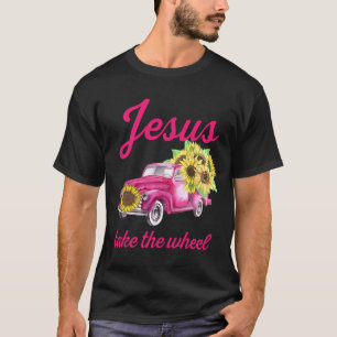 Camiseta Caminhão de Conscientização sobre Câncer de Mama J