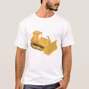Camiseta Caminhão de Construção Bulldozer