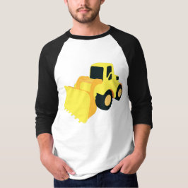 Camiseta Caminhão de Construção do Carregador Front-End