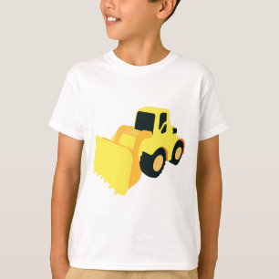 Camiseta Caminhão de Construção do Carregador Frontal