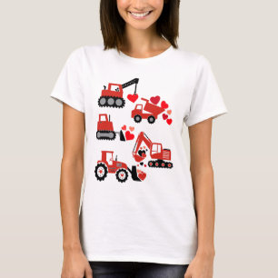 Camiseta Caminhão De Construção, Eu Te Canto Engraçado Garo