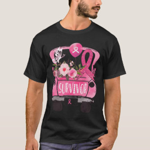Camiseta Caminhão de Fita Esperança Conscientização Câncer
