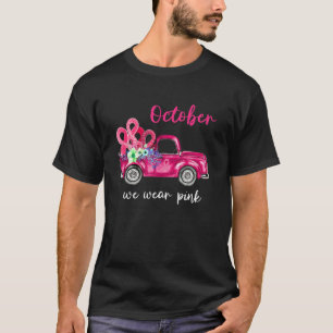 Camiseta Caminhão de Fita Rosa outubro Vestimos a Cancela 