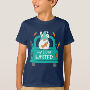 Camiseta Caminhão de Gnomo Moderno Felz pascoa