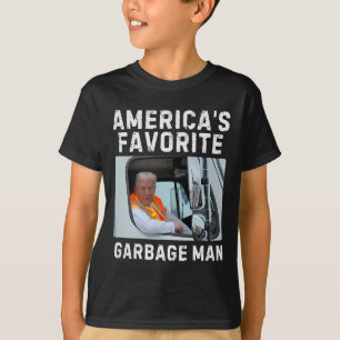 Camiseta Caminhão de lixo do homem mais querido da América