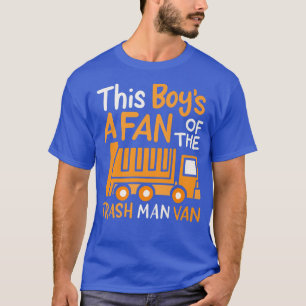 Camiseta Caminhão De Lixo Este Rapaz É Um Ventilador Do Hom