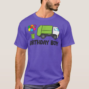 Camiseta Caminhão de Lixo, Garoto de Aniversário, Caminhão