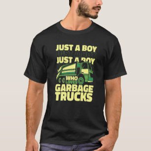 Camiseta Caminhão de lixo Lixo Lixo Lixo Caminhões 1
