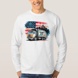 Camiseta Caminhão De Lixo Para Trump