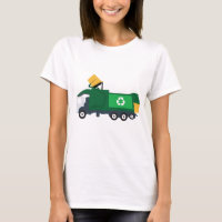 Caminhão de lixo reciclagem