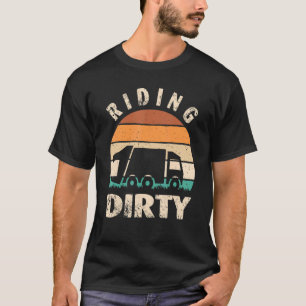 Camiseta Caminhão de lixo reciclando lixo Crianças homens