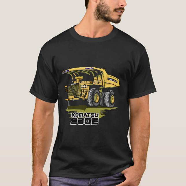 Camiseta Caminhão de Mineração Komatsu 980E (Frente)