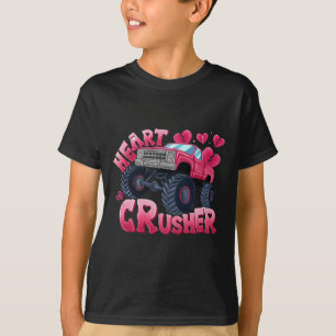 Camiseta Caminhão de Monstro do Coração Crusher