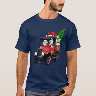 Camiseta Caminhão de Natal da Cartoon