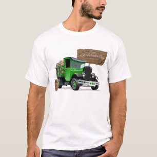 Camiseta Caminhão de Natal de São Patrick Vintage