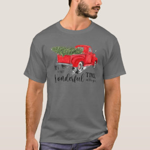 Camiseta Caminhão de Natal É a época mais maravilhosa do