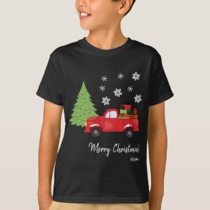 Camiseta Caminhão de Natal Feliz