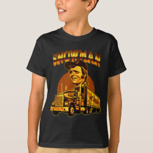 Camiseta Caminhão de Neve Retro dos Anos 70 Vintage Groovy