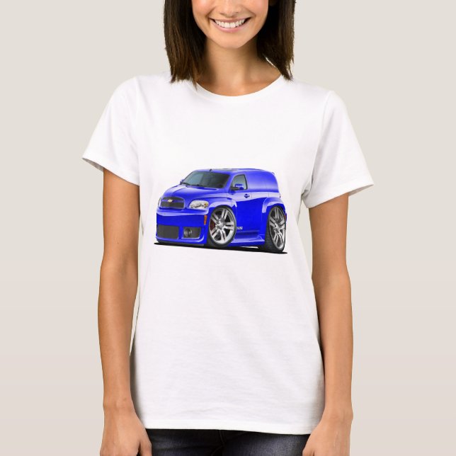 Camiseta Caminhão de painel azul de Chevy HHR SS (Frente)