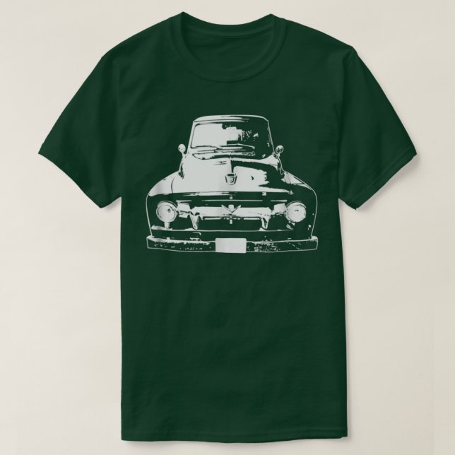 Camiseta Caminhão de Pickup Americano 1956 (Frente do Design)