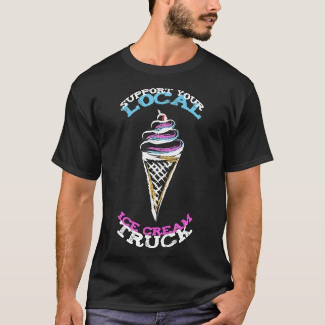 Camiseta Caminhão de sorvete _2 (Frente)