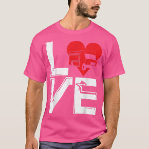 Camiseta Caminhão de Sorvetes Caminhões de comida Comida Tr