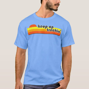 Camiseta Caminhão de Vintagem Retroativo Manter em Caminhão