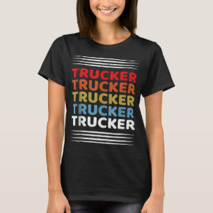 Camiseta Caminhão do driver de SemiTruck para caminhoneiros