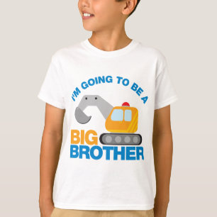 Camiseta Caminhão do escavador que vai ser um big brother