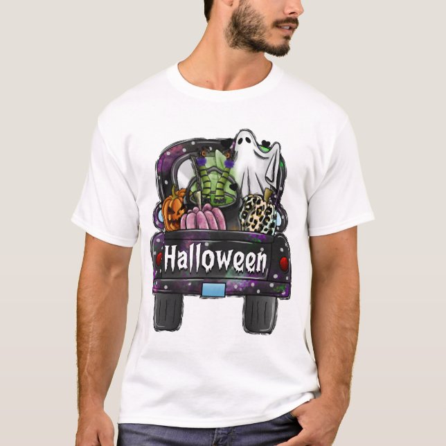 Camiseta Caminhão do Halloween (Frente)