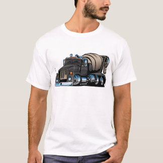 Camiseta Caminhão do Misturador de Cimentos