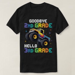 Camiseta Caminhão do Monstro da Graduação do segundo Goodby