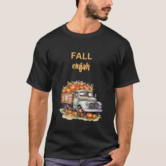 Camiseta Caminhão do outono elujá (Frente)