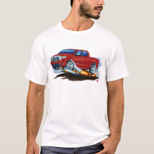Camiseta Caminhão do vermelho de Crewmax da tundra de