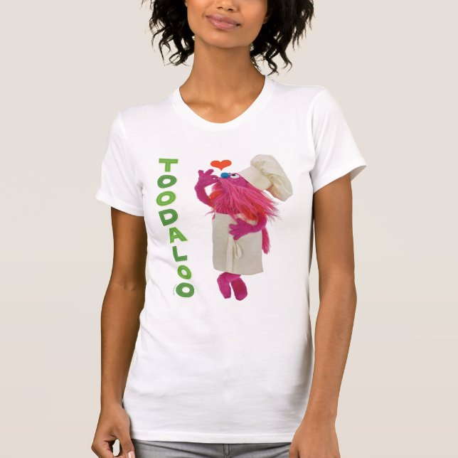 Camiseta Caminhão Foodie do Monstro do Biscoito | Toodaloo (Frente)