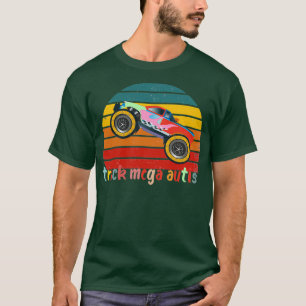 Camiseta caminhão mega autismo clássico T