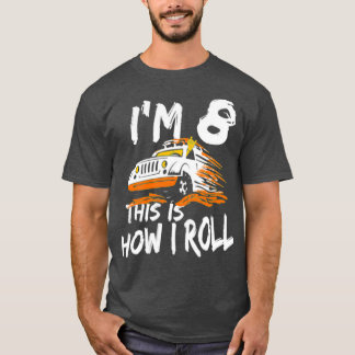 Camiseta Caminhão monstro 4x4 Im 8 é assim que eu rolo 2