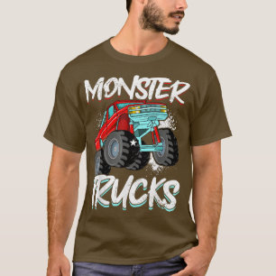 Camiseta Caminhão Monstro - Caminhões Monstros - Carros Gra