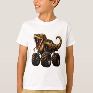 Camiseta Caminhão Monstro Cascavel Venomoso