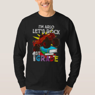 Camiseta Caminhão Monstro das ruas, sou Arlo Vamos Rock Pri