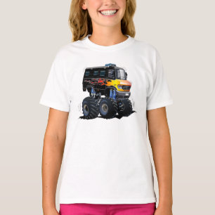 Camiseta Caminhão monstro de cartum
